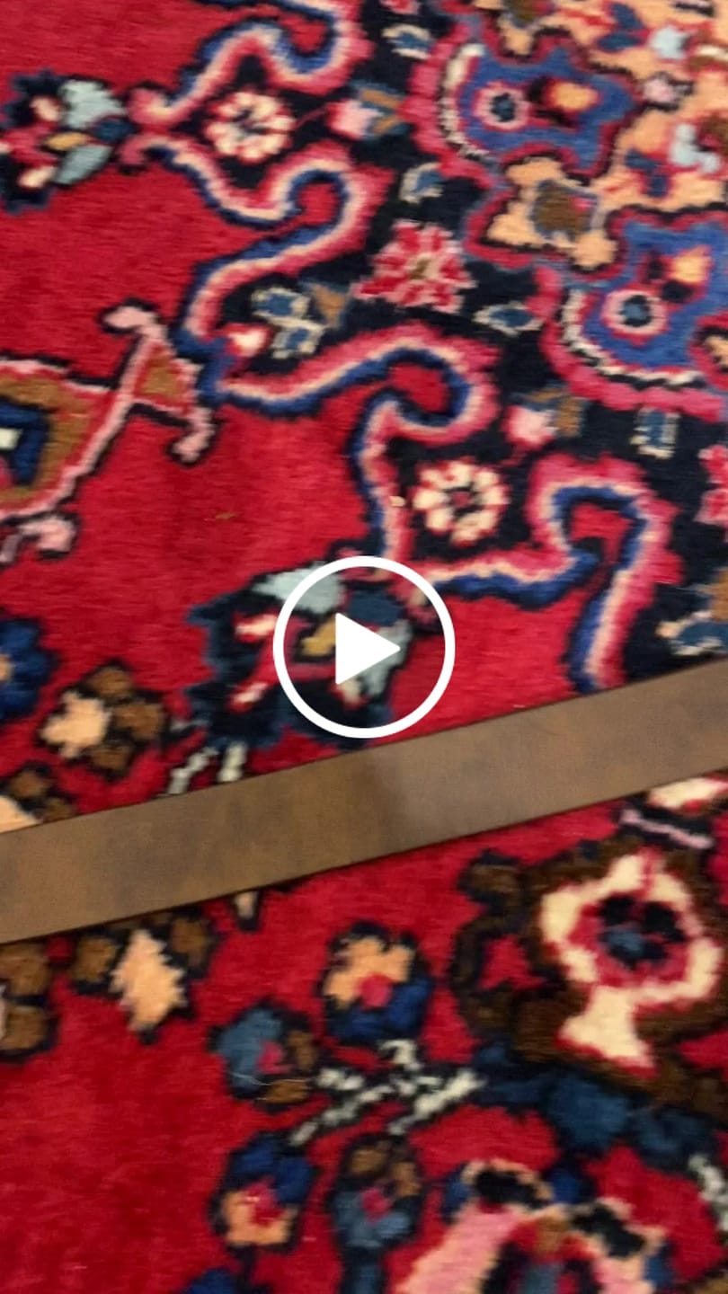 Customer video review of Brown Leather Belt - 35 mm Full Grain Distressed Leather Belt
