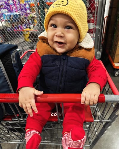 Customer photo review of Smiley Hat/Beanie