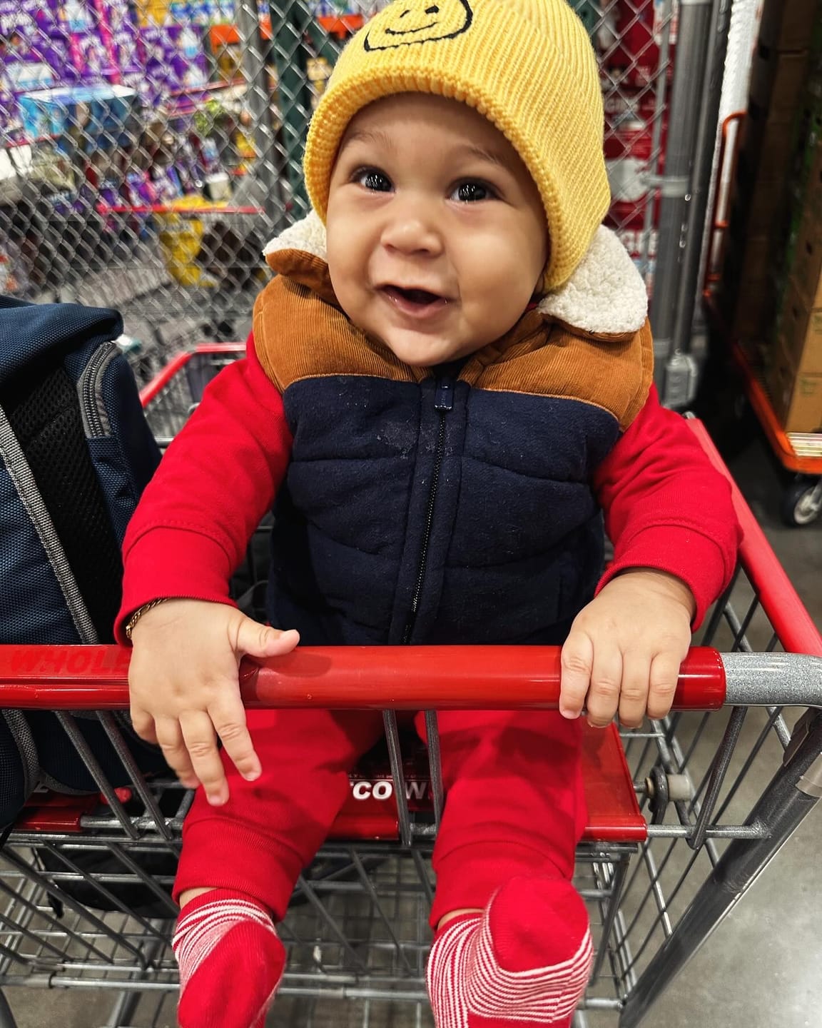 Customer photo review of Smiley Hat/Beanie