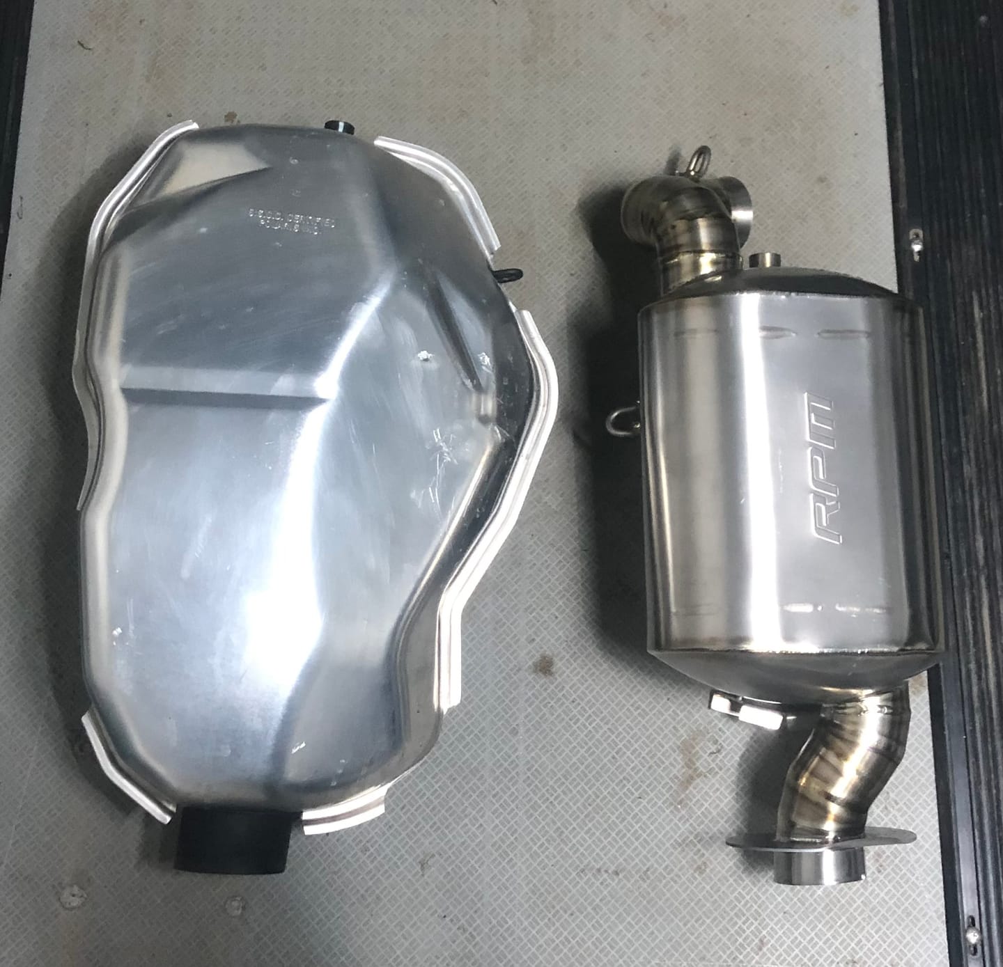 Customer photo review of Polaris RMK 9R / 850 NA Titanium Q-Muf Chambered Muffler