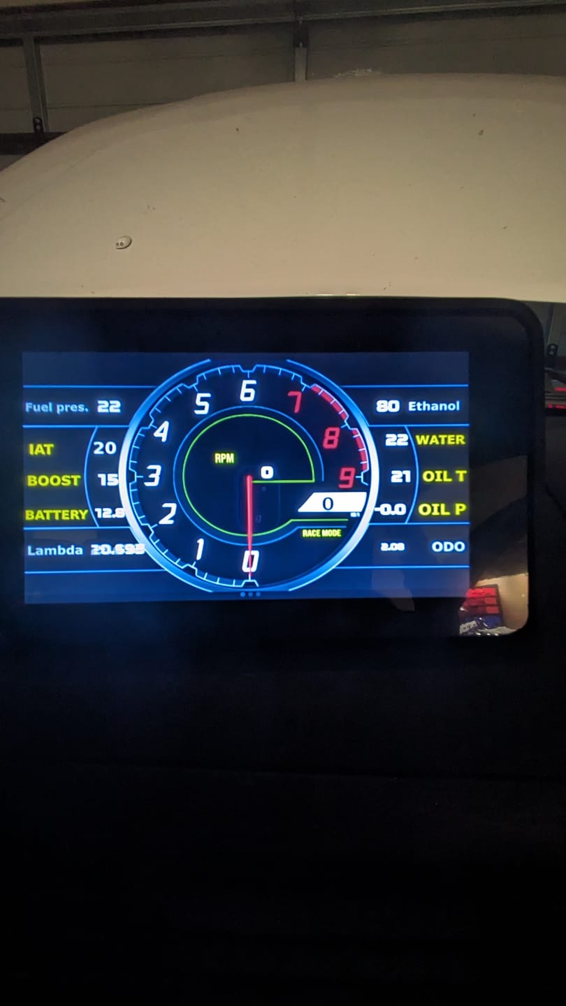 Customer photo review of Nissan Skyline R34 MFD Mount