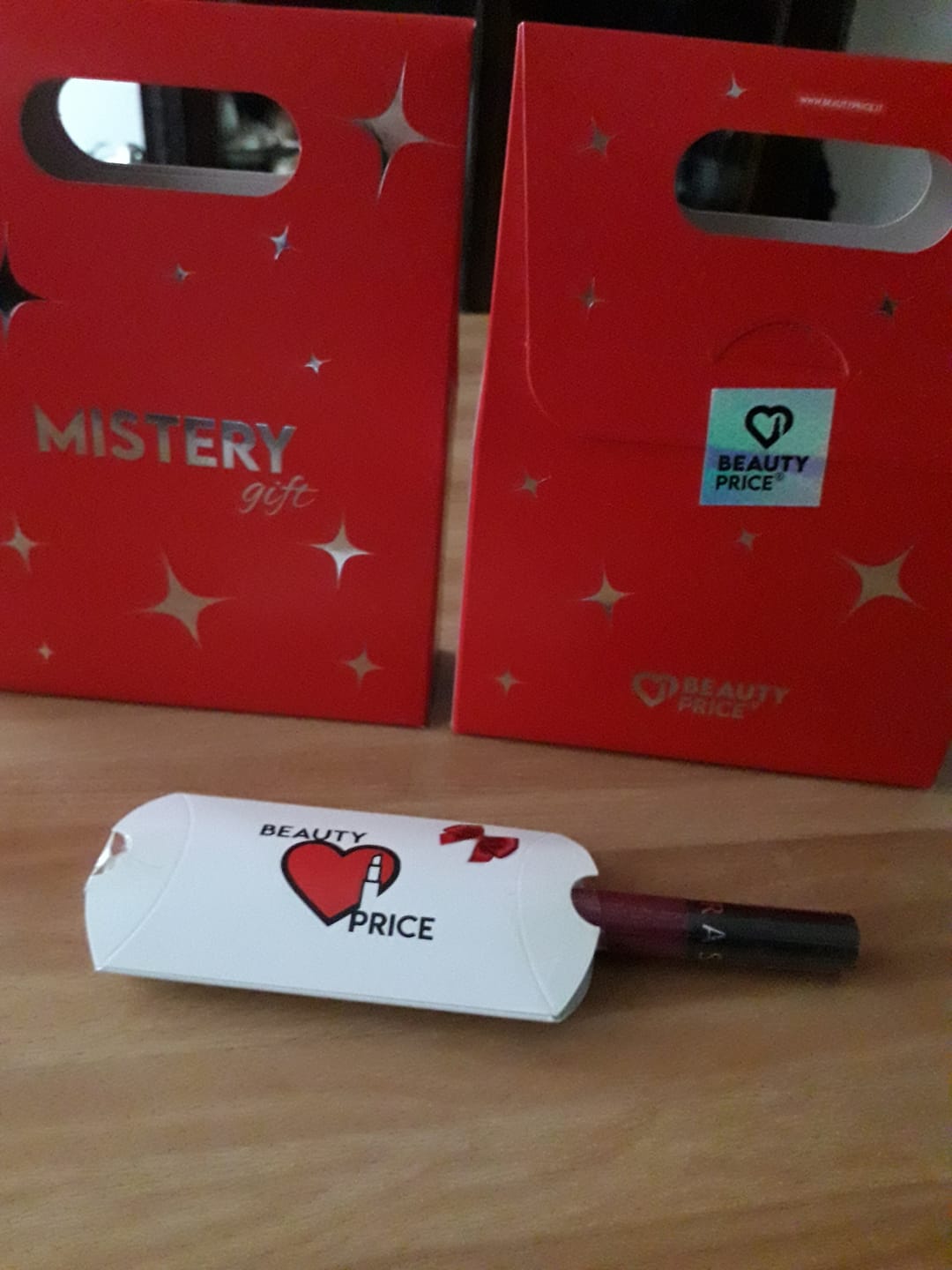 Customer photo review of MISTERY GIFT by Beauty Price® - 5 Prodotti Firmati