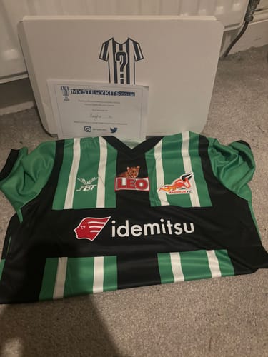 Customer photo review of Mens Mystery Football Shirt