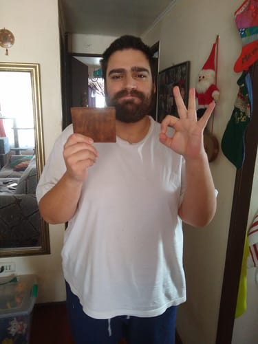 Customer photo review of Billetera Clásica