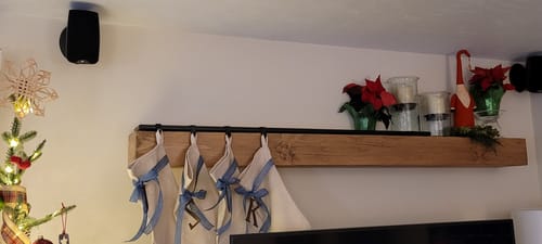 Customer photo review of Contemporary Mantels