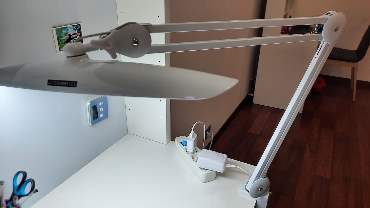 Customer photo review of Lampada Led da lavoro COMETA S - LCI - 2200 Lumen 24W - Bianca