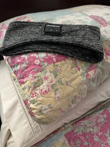 Customer photo review of CozyBand Wireless Headphones