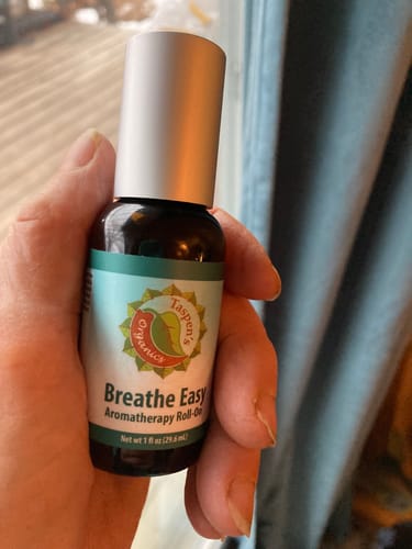 Customer photo review of Breathe Easy Oil Roll-On