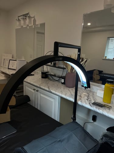 Customer photo review of CosmoGlo Original Light Bundle + Phone Clip