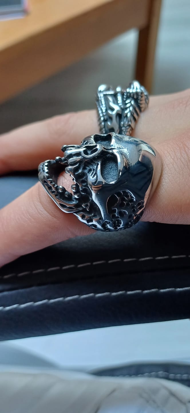 Customer photo review of RIDE TILL DEATH. - SILVER
