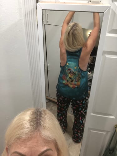 Customer photo review of HOLLY JOLLY MERMAID CHRISTMAS ALL OVER PRINT - TLTR3110233