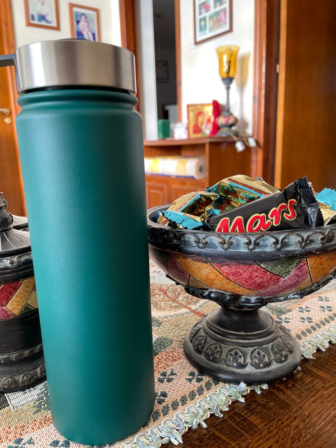 Customer photo review of DOZZE Voyager Water Bottle