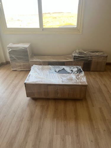 Customer photo review of ترابيزة تليفزيون مع ترابيزة قهوة- NAG45