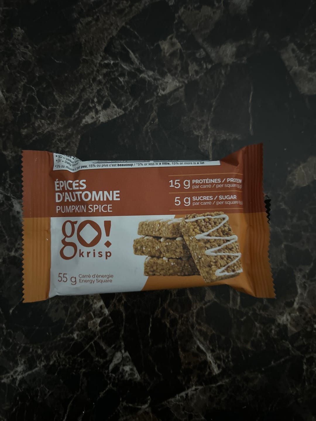Customer photo review of Go Krisp - Jimmy Sévigny 55gr