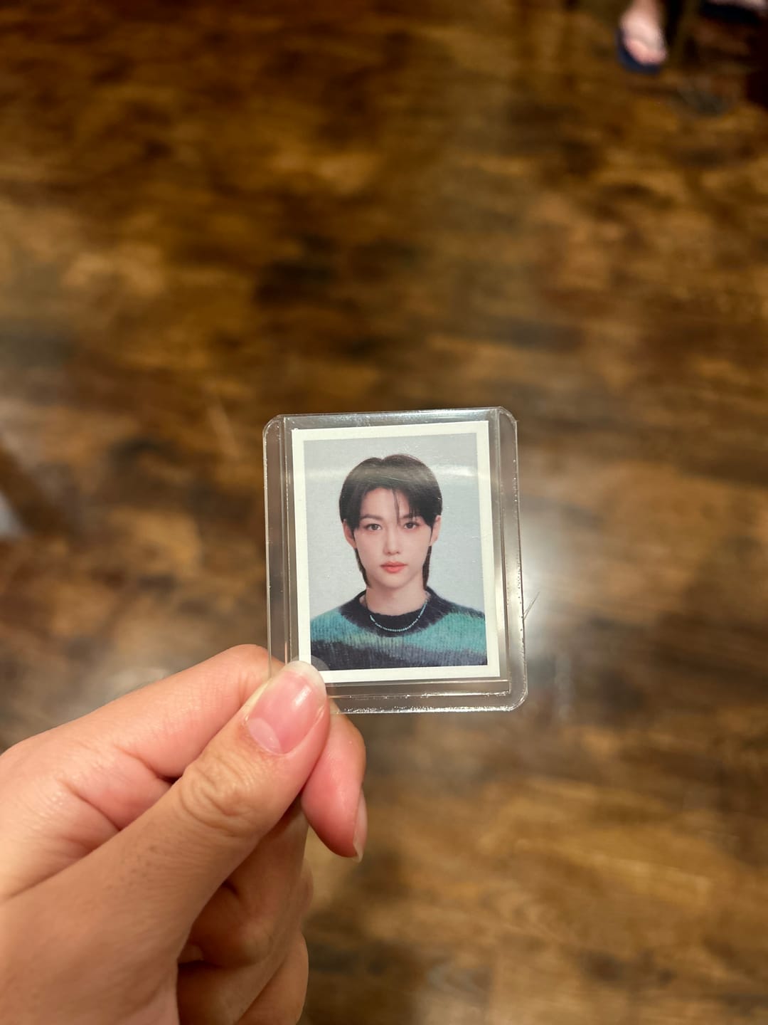 Customer photo review of PREMIUM CLEAR MINI ID TOPLOADER