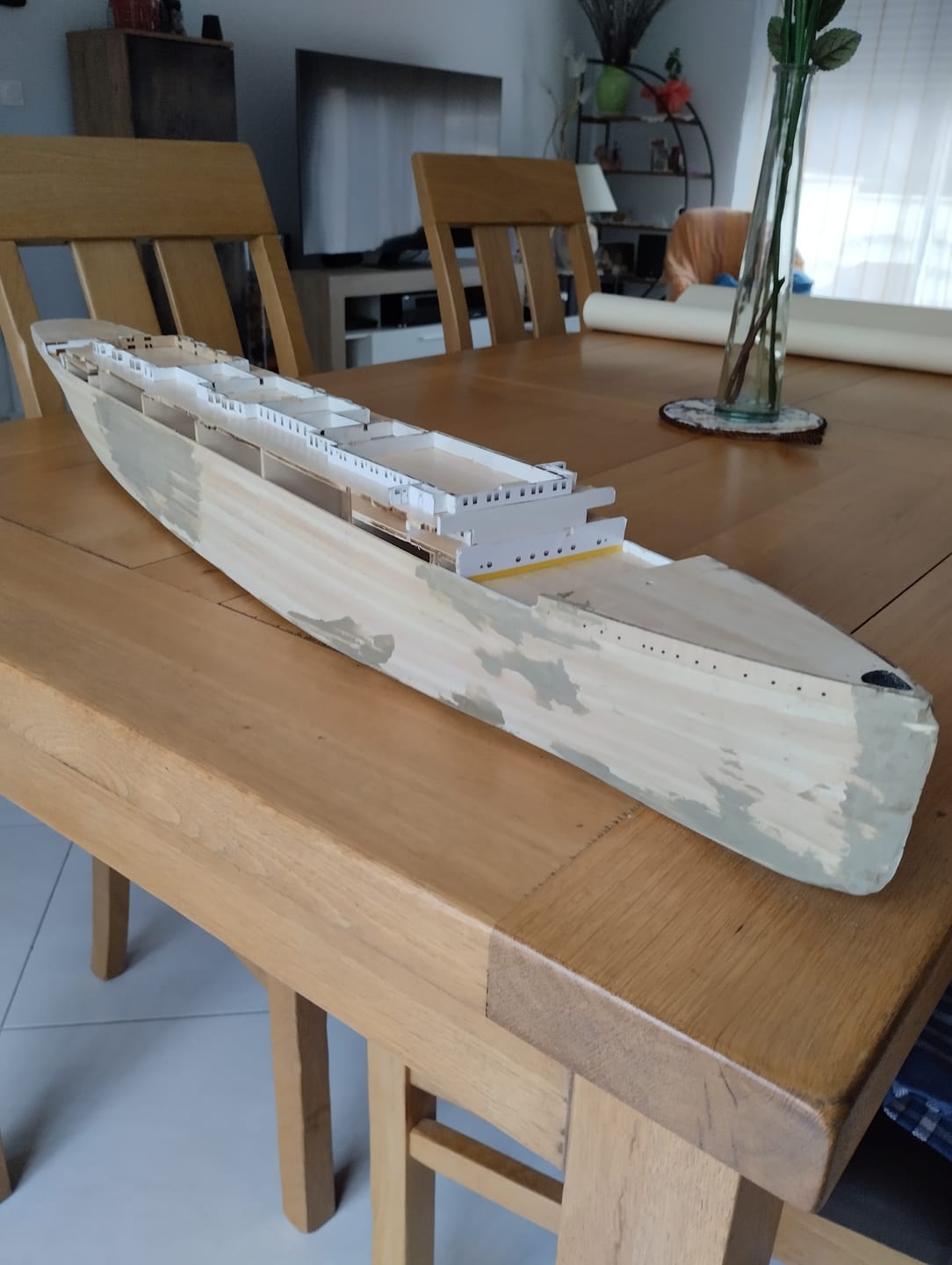 Customer photo review of Maqueta Barco Titanic