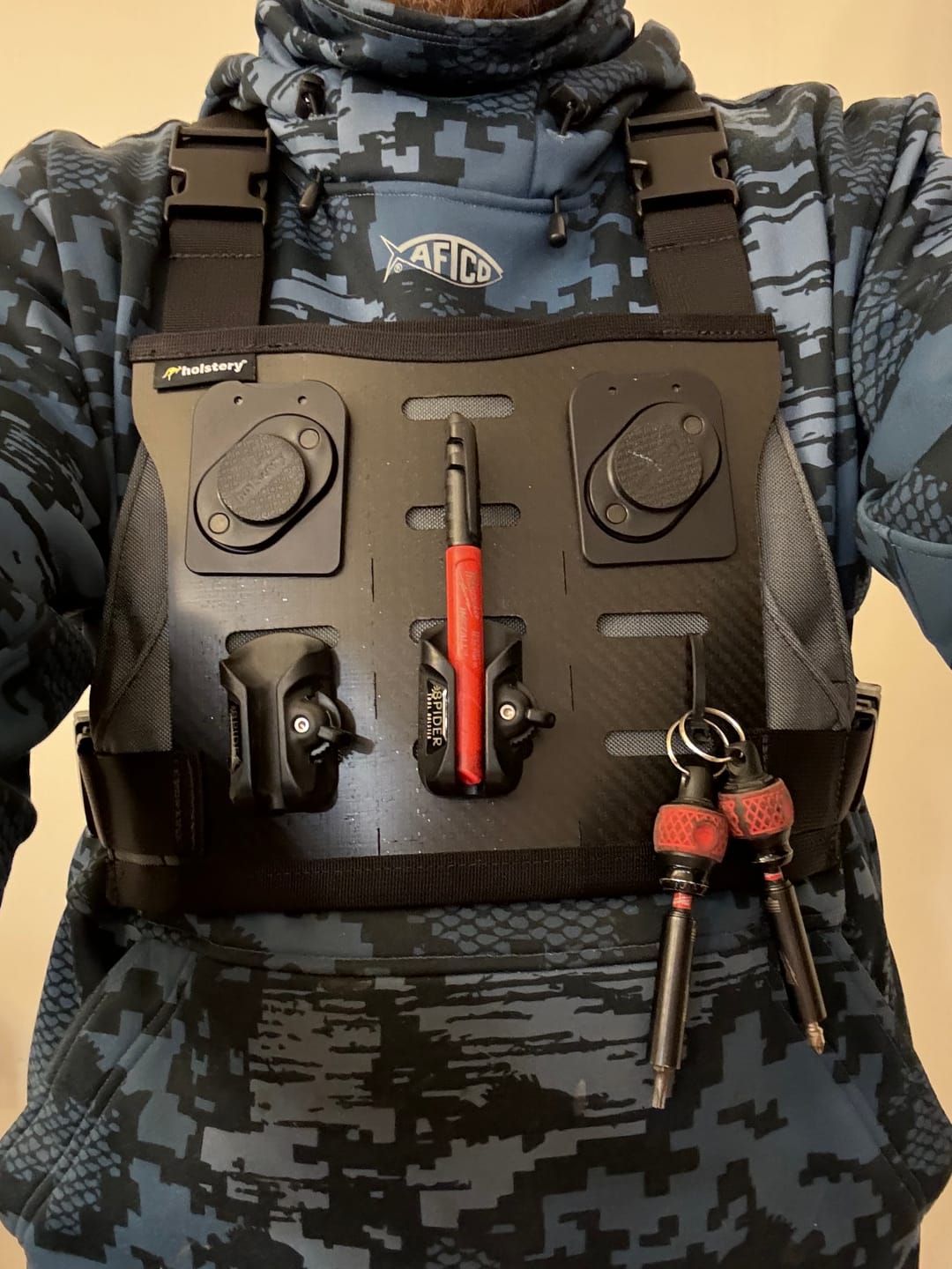 Customer photo review of MagMaster Pro | Magnetic Tool and Hardware Holder