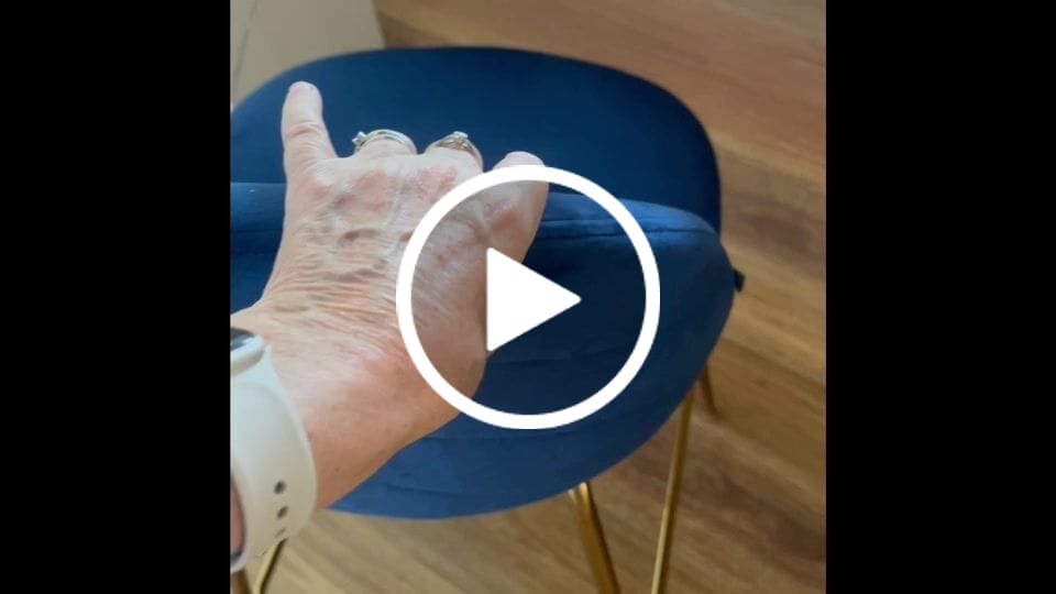 Customer video review of Elite Groovy Chair Leg Glides - Limited Edition