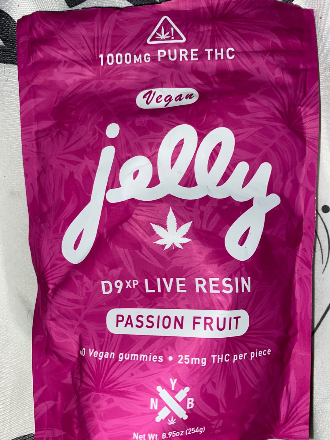 Customer photo review of Jelly D9XP Live Resin Gummies