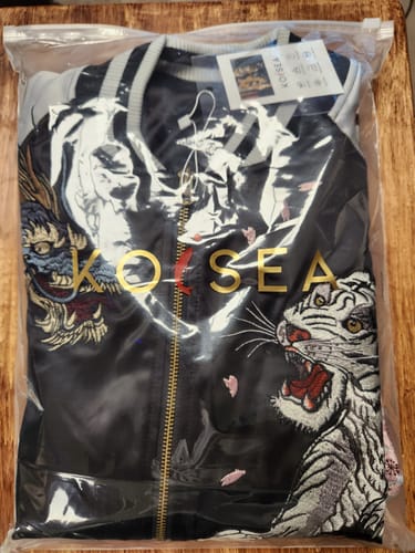 Customer photo review of Four Legendary Creatures Sukajan Souvenir Jacket
