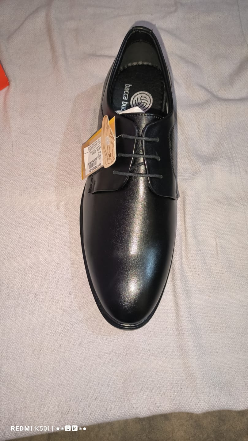 Customer photo review of Bacca Bucci VANCOUVER Formal Shoes with Superior Comfort |  All Day Wear Office Or Party Lace-up Shoes