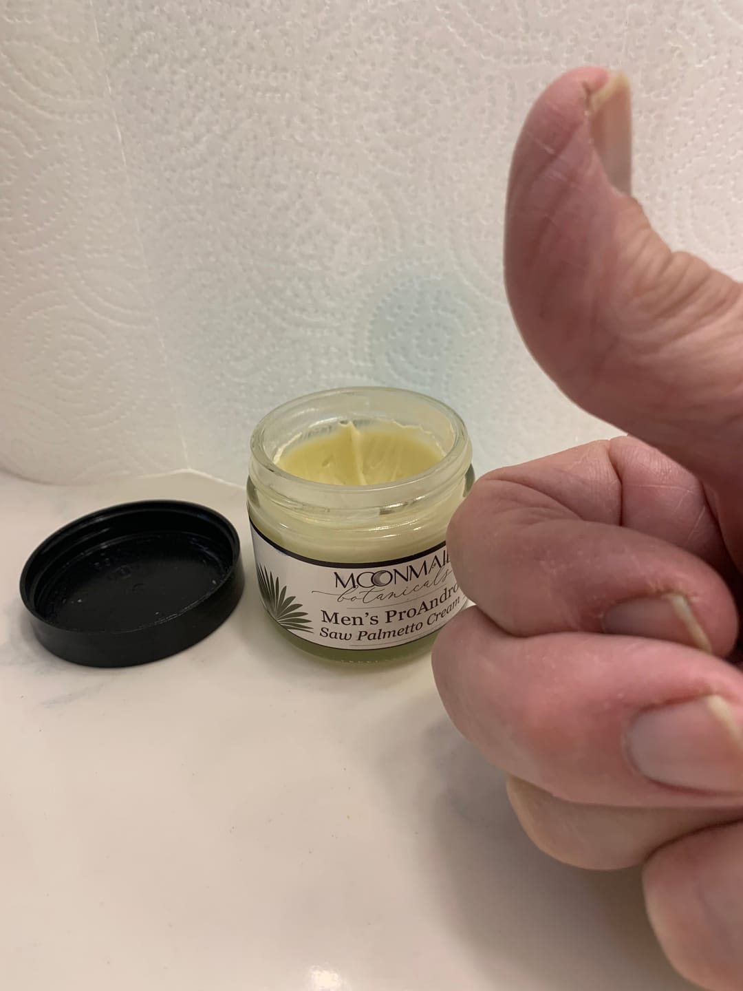 Customer photo review of ProAndro Men's Wild Yam Cream