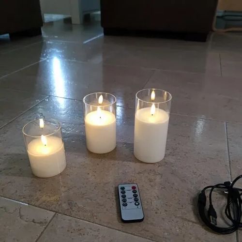 Customer photo review of Ledsen™ LEDCandle - Premium Flammeløse LED Stearinlys