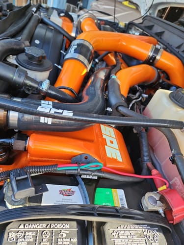 Customer photo review of SPE 2011-2023 6.7 Powerstroke Booklung Billet Intercooler
