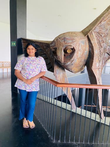 Customer photo review of Unicorn Wonders Oversize T Shirt