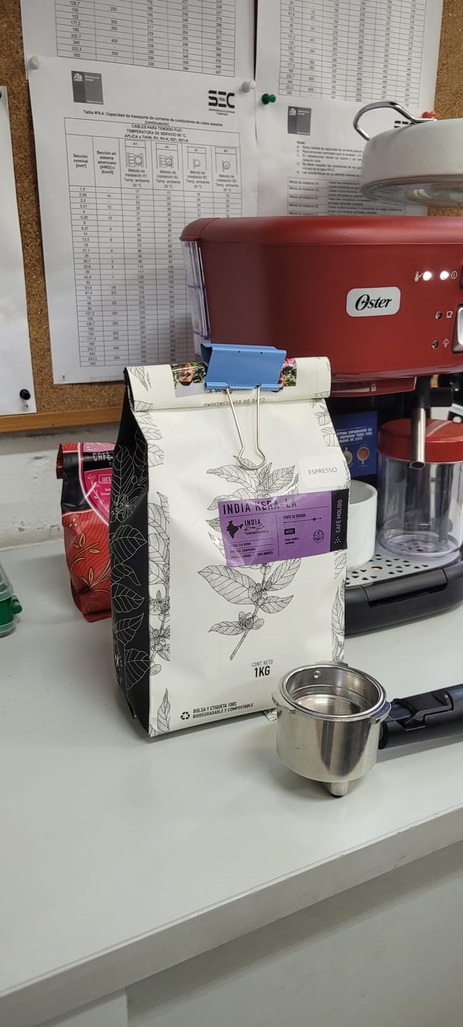 Customer photo review of Café de especialidad de la India | Kera La Bolsa 1 KG