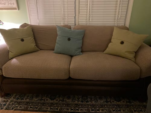 Customer photo review of Magic Sofa Cover - Classic