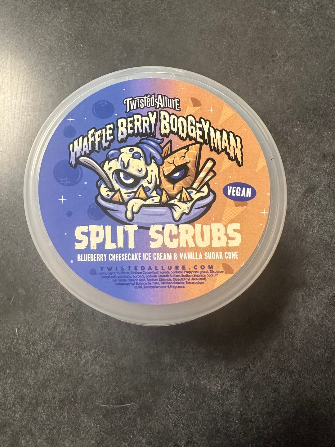 Customer photo review of Unicorn Brains Whipped Soap (Fruit Loops Cereal)