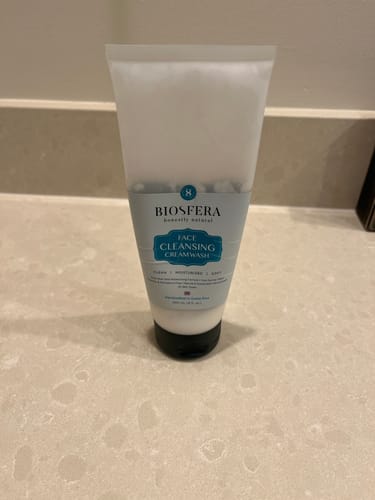 Customer photo review of Face Cleansing Cream Wash