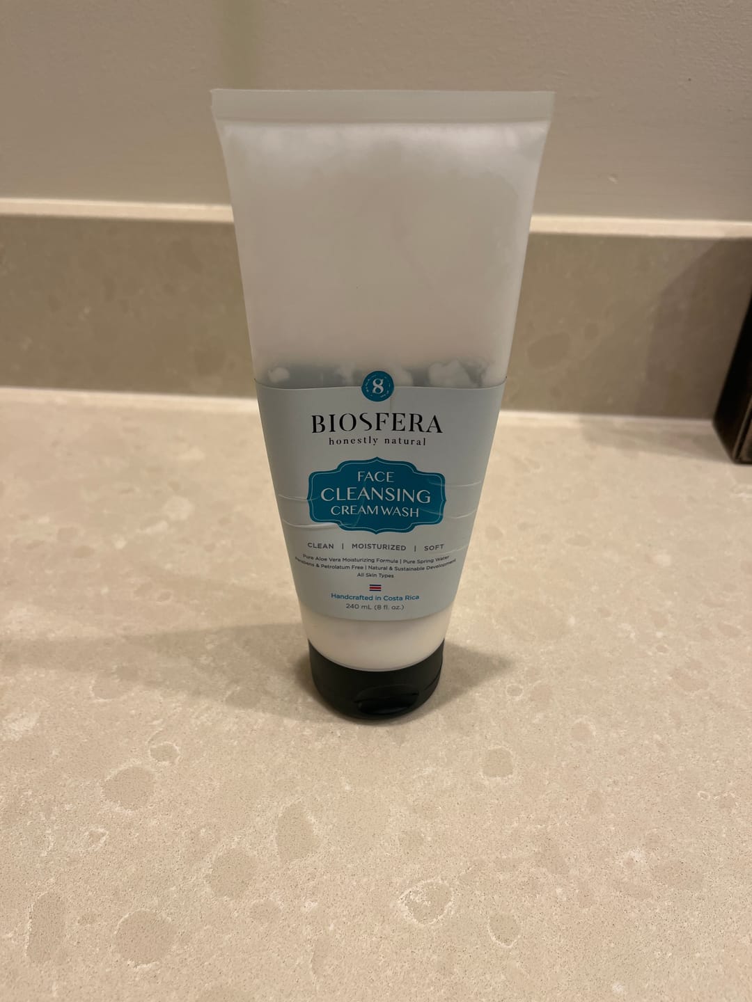 Customer photo review of Face Cleansing Cream Wash