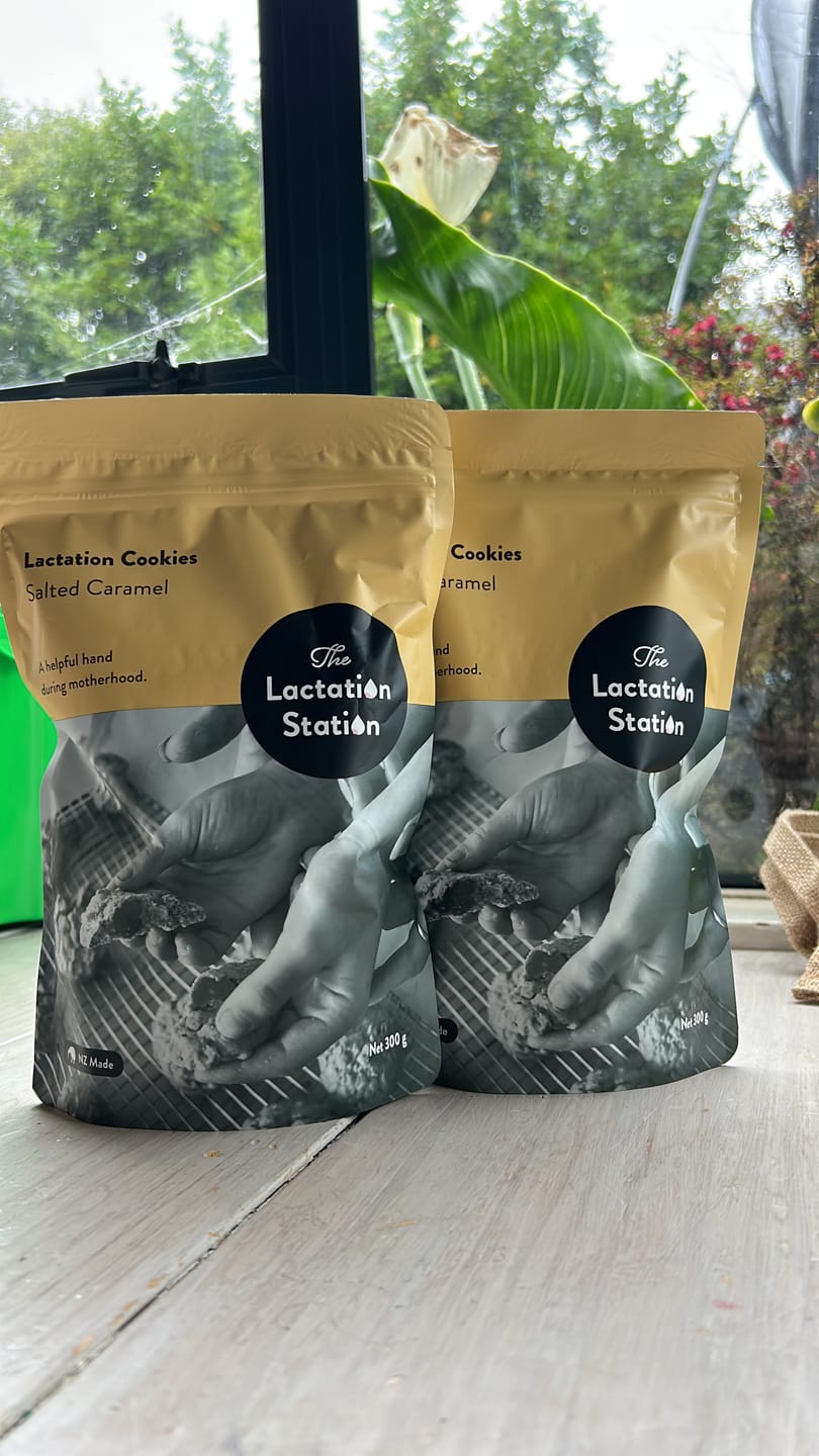 Customer photo review of Salted Caramel Lactation Cookies