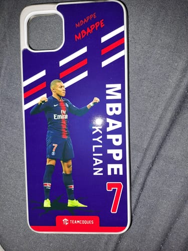 Customer photo review of Coque joueur KYLIAN MBAPPE PARIS - TEAMCOQUES