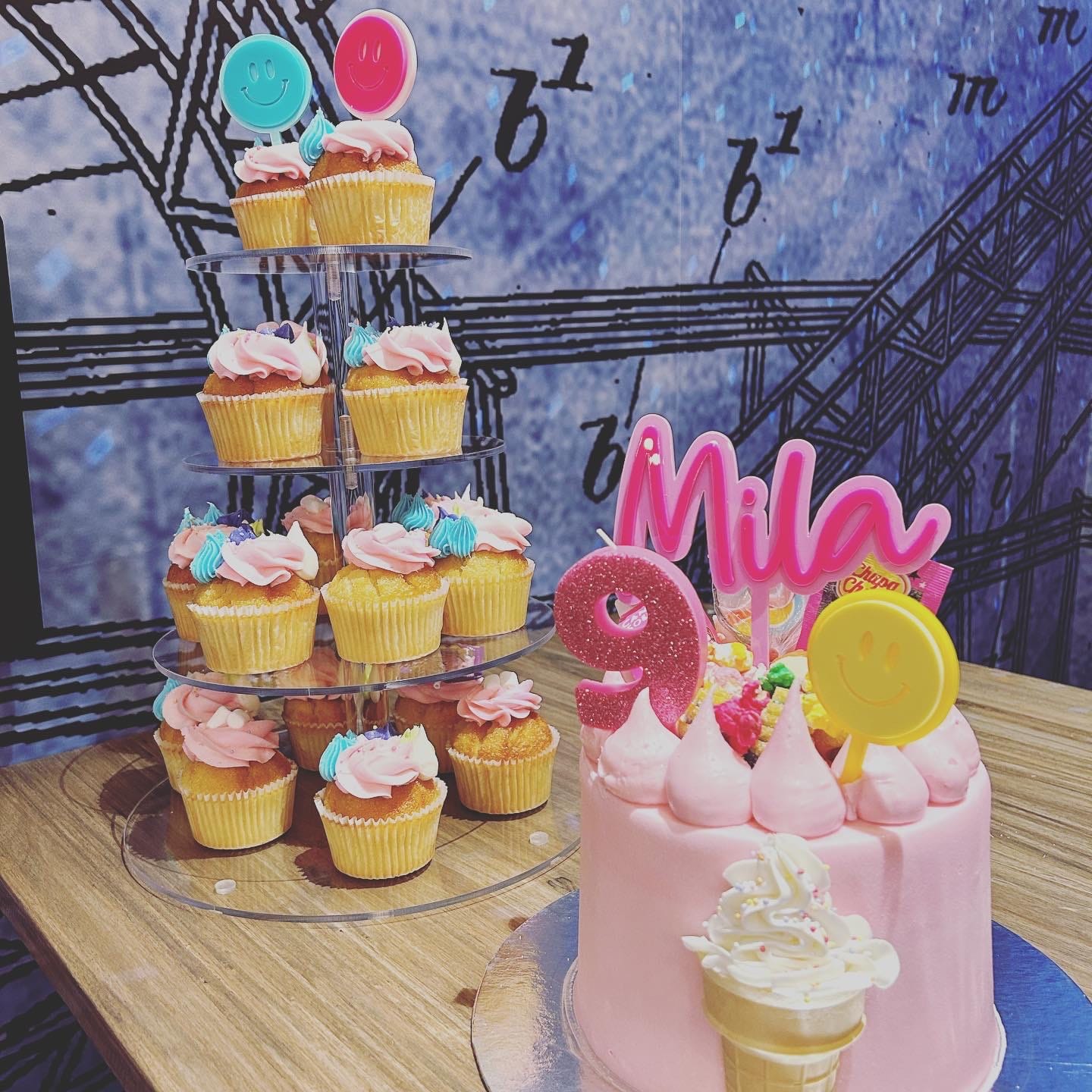 Customer photo review of Candy Girl Cupcakes