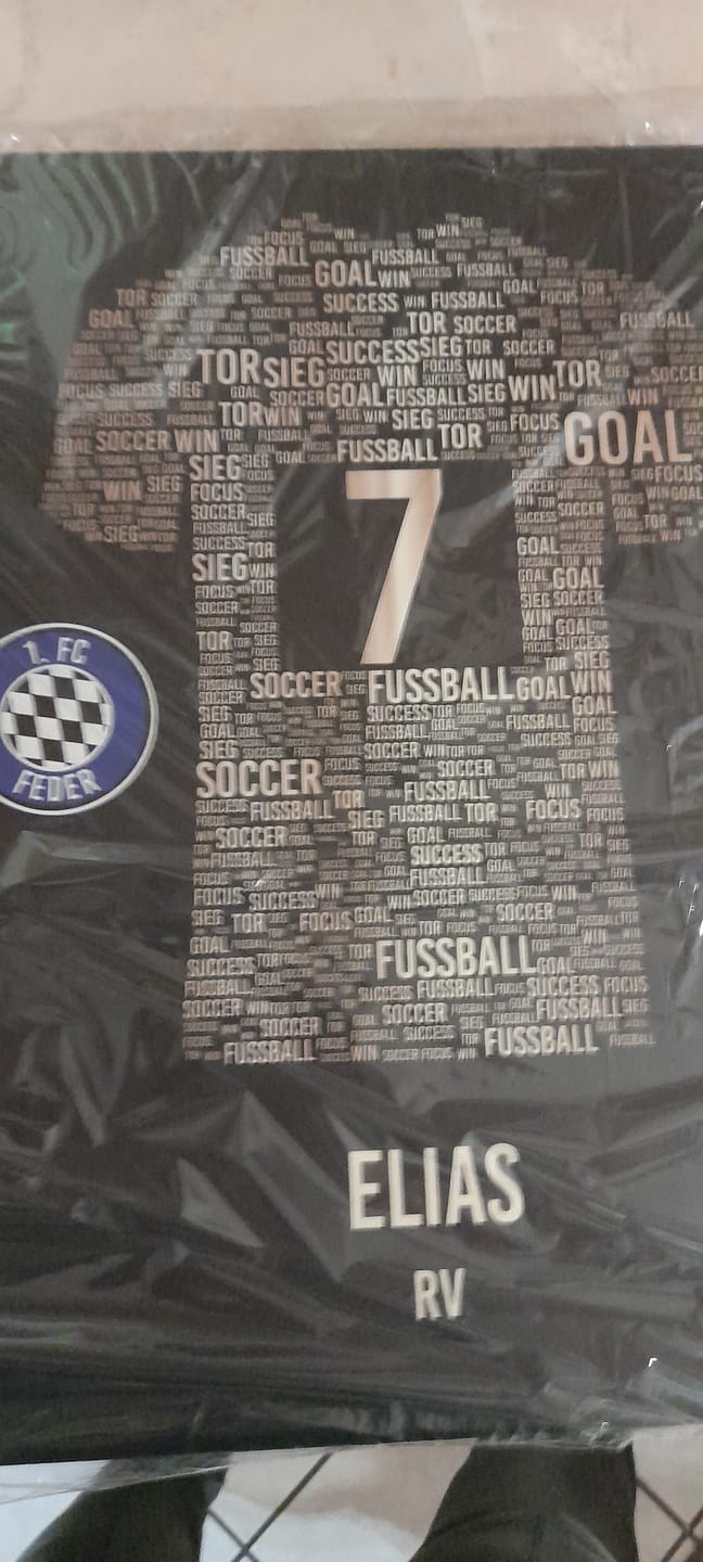 Customer photo review of Golden Trikot Dein Verein