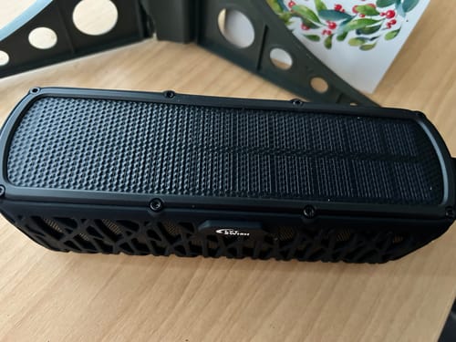 Customer photo review of Solar Bluetooth Speaker / with Power-bank Function
