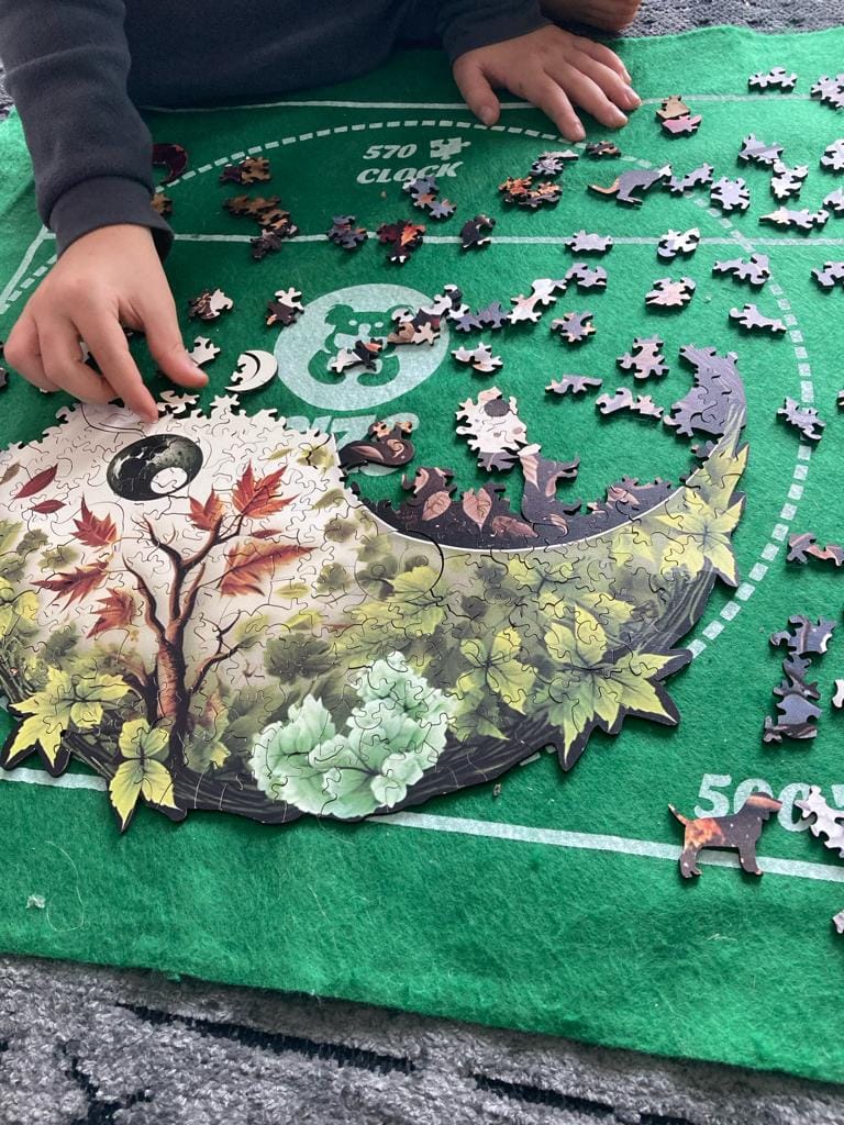 Customer photo review of 4 Season Yin Yang - Ahşap Puzzle
