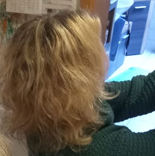 Customer photo review of 6% Lavendel & Kamille Haarseife (Milde Reinigung & Tiefenpflege)