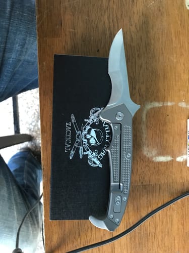 Customer photo review of Blemished Blades