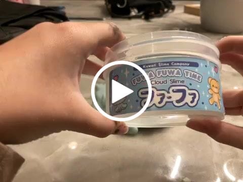 Customer video review of Fuwa Fuwa Time Icee Cloud Slime