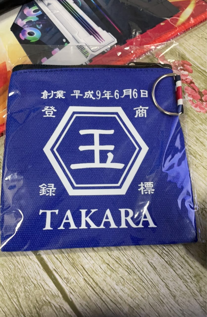 Customer photo review of 名前入り☆商店風☆小銭収納バッグ 四角