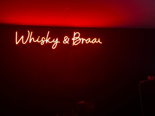 Customer photo review of Custom Neon Signs