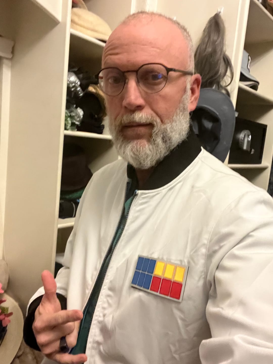 Customer photo review of Star Wars "Thrawn" – Reversible Bomber Jacket