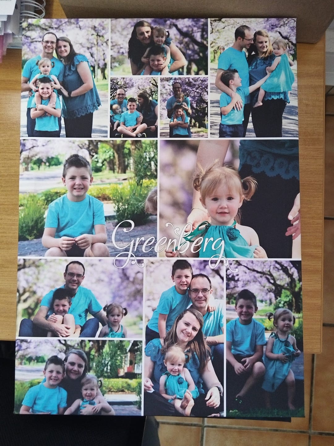 Customer photo review of Platinum Collage (11 Images) | C5