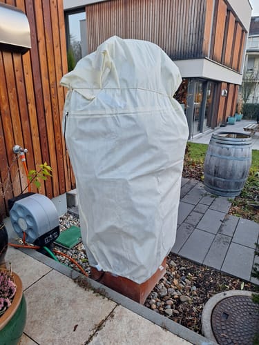 Customer photo review of Winterschutz für Kübelpflanzen XXL H 180 x B 120 cm Ø 76 cm