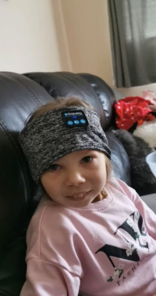 Customer photo review of SOUNDSLEEP HEADBAND™ - 50% OFF TODAY