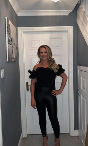 Customer photo review of The Headband Wig Perfect Wave